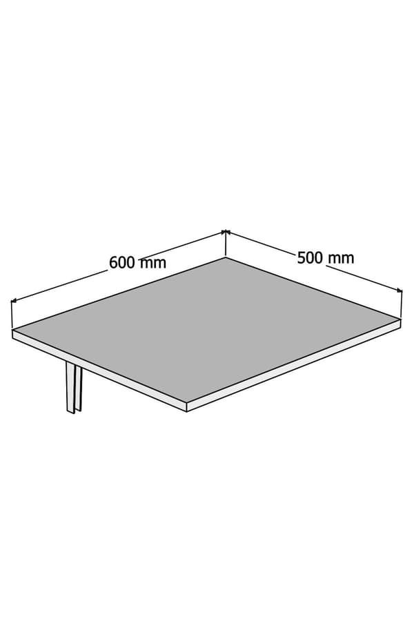 Fällbord Nur - Vit