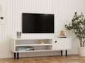 Miniatyrbilde 1 av 5: TV-stativ Avila - Hvit