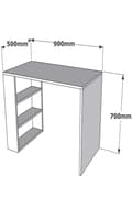 Miniatyrbild 6 av 6: Study Desk Cool - Valnöt