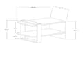 Miniatyrbilde 6 av 6: Sofabord Funda