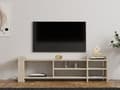 Miniatyrbillede 2 af 5: TV Stand Zeyna - Travertin