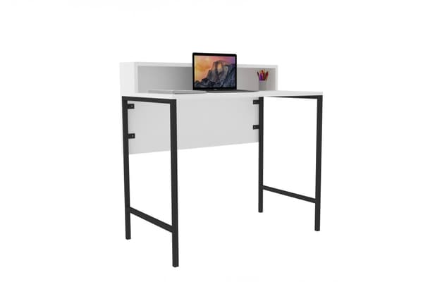 Arbetsbord Uso - Vit, Svart