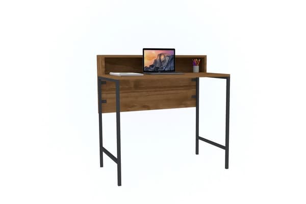 Study Desk Uso - Valnød, Sort