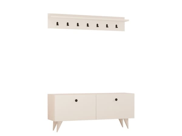 Hall Stand Rupa - Vit