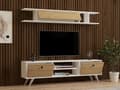 Miniatyrbilde 3 av 6: TV-enhet Italo - Hvit, Furu