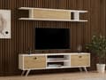 Miniatyrbilde 1 av 6: TV-enhet Italo - Hvit, Furu