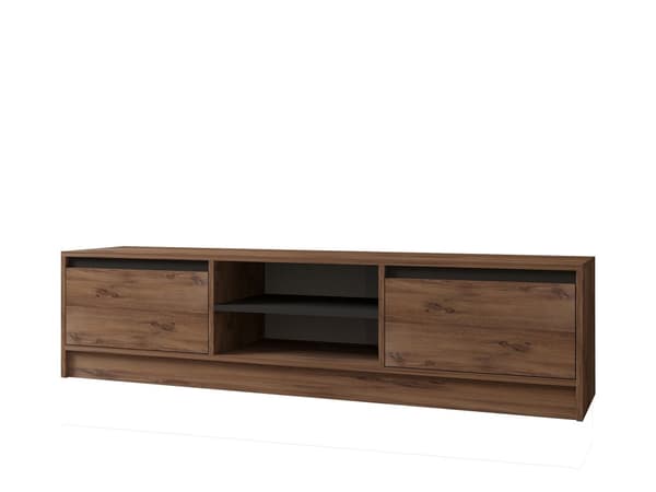 TV-bänk Isıl - Atlantic Pine, antracit