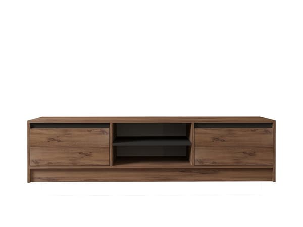 TV-bänk Isıl - Atlantic Pine, antracit