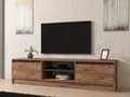 Miniatyrbild 1 av 5: TV-bänk Isıl - Atlantic Pine, antracit