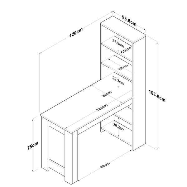 Studiebord HA106 - 2493