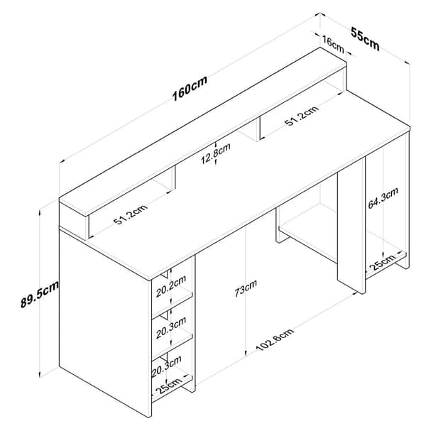 Studiebord HA110 - 2629