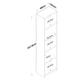 Miniatyrbilde 4 av 4: Bokhylle HC111 - 2638