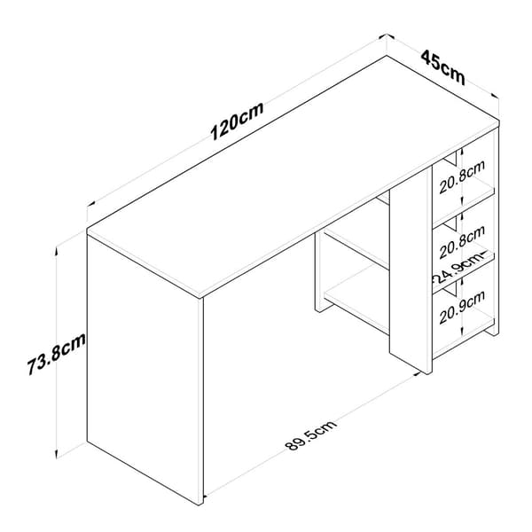 Studiebord HA108 - 2585