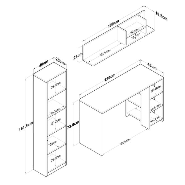 Studiebord HA116 - 2699