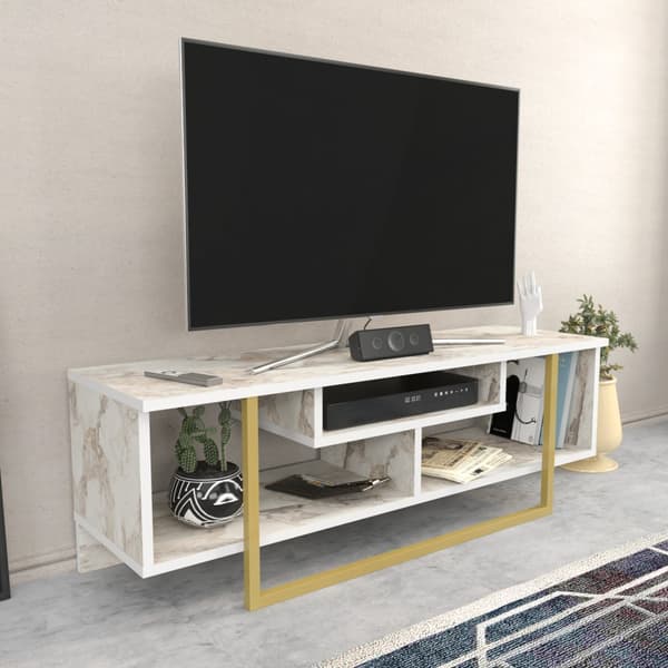 TV-stativ Asal 120 - Efesos, gull