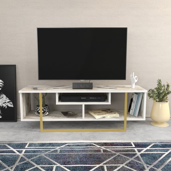 TV-stativ Asal 120 - Efesos, gull