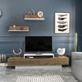 Miniatyrbillede 1 af 7: TV-enhed Lusi - Hvid, Oud Eg