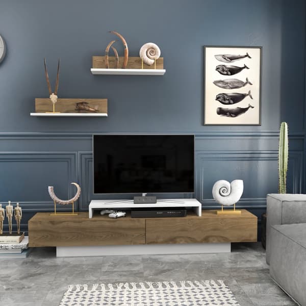 TV-enhed Lusi - Hvid, Oud Eg