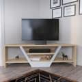 Miniatyrbild 1 av 7: TV-bänk Sares - Ek, Vit
