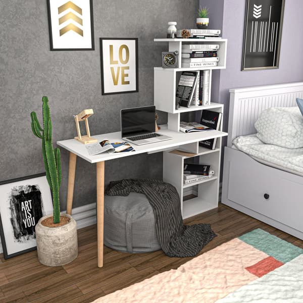 Arbetsbord Vina - Vit