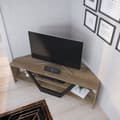 Miniatyrbild 4 av 7: TV-bänk Sares - Valnöt, Svart