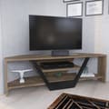 Miniatyrbild 2 av 7: TV-bänk Sares - Valnöt, Svart