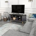 Miniatyrbilde 4 av 9: TV-stativ Stor - Svart, antrasitt