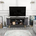 Miniatyrbilde 6 av 9: TV-stativ Stor - Svart, antrasitt