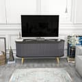 Miniatyrbilde 1 av 9: TV-stativ Stor - Svart, antrasitt