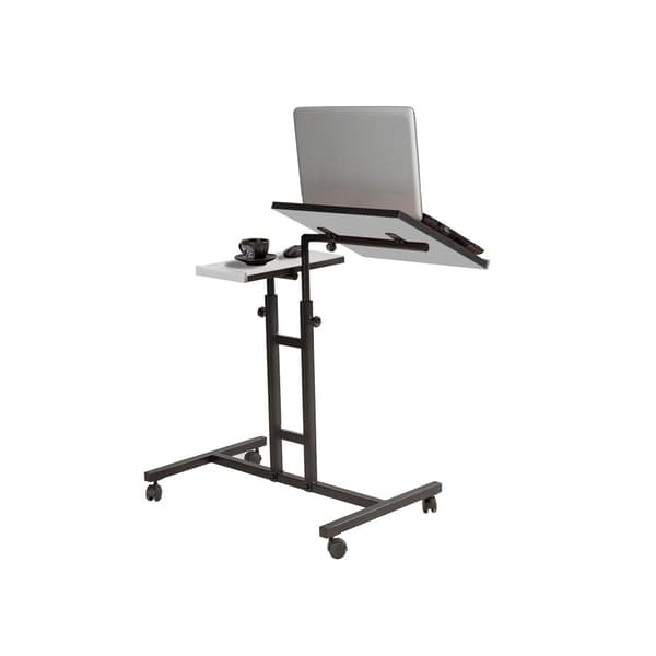 Laptop Standing Desk Glen - Hvid, Sort