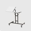 Miniatyrbillede 4 af 6: Laptop Standing Desk Glen - Hvid, Sort