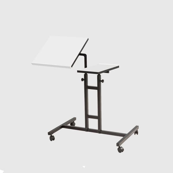 Laptop Standing Desk Glen - Hvid, Sort