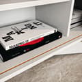 Miniatyrbillede 7 af 9: Skænk Stor - Hvid, antracit
