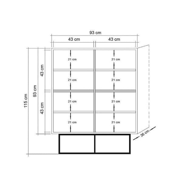 Multi Purpose Cabinet Quantum Solo - Mosaik
