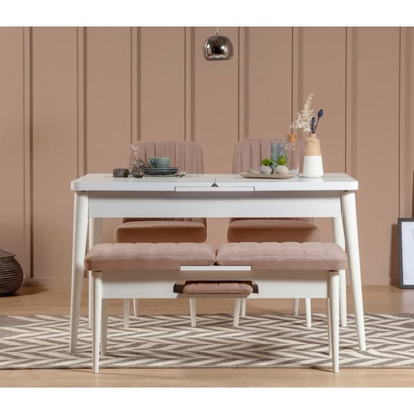 Stol Vina Sandalye White-Stone