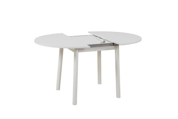 Utdragbart matbord Oliver - Vit