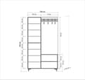 Miniatyrbillede 8 af 8: Hall Stand İnci-220