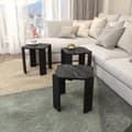 Miniatyrbilde 3 av 8: Sofabord Lori - Svart, Marmor