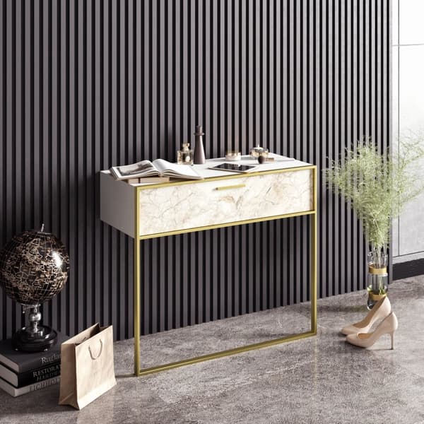 Sideboard Polka - Vit