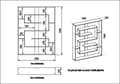 Miniatyrbild 4 av 4: Bokhylla Esteban - Vit