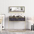 Miniatyrbild 2 av 6: Sideboard Polka Aynalı - Svart