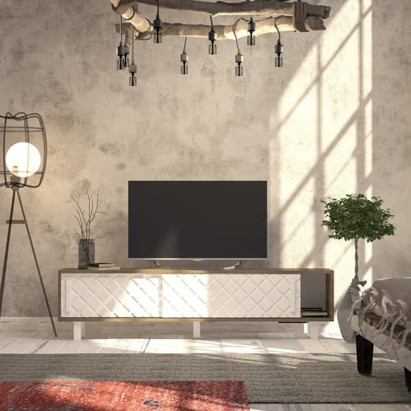 TV Stand Rob - Ud, Hvid