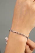 Miniatyrbild 3 av 6: Metallarmband CBL9416
