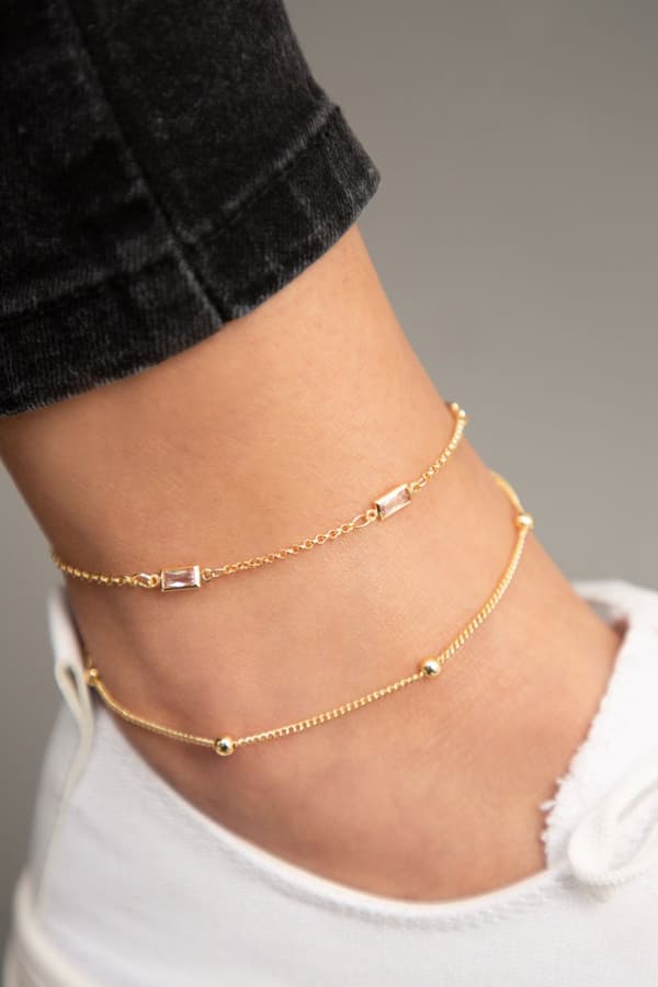 Metallanklet ELKSLVR7021