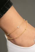 Miniatyrbilde 2 av 4: Metallanklet ELKSLVR7022