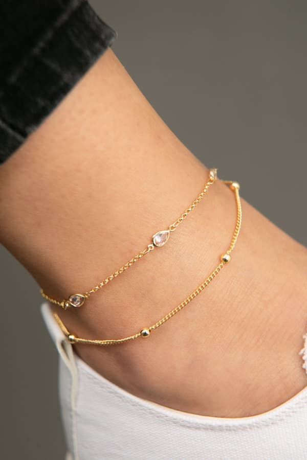 Metallanklet ELKSLVR7022