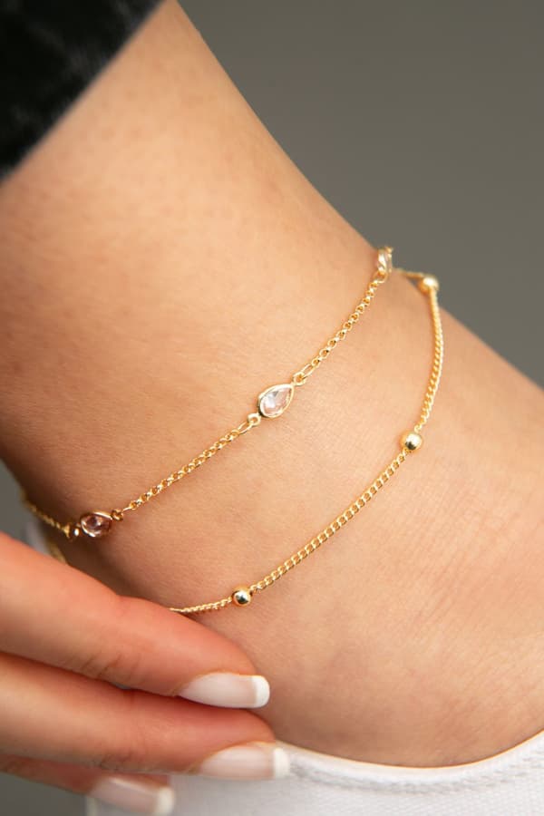Metallanklet ELKSLVR7022