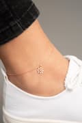 Miniatyrbilde 1 av 4: Sølv anklet ELKSLVR7068