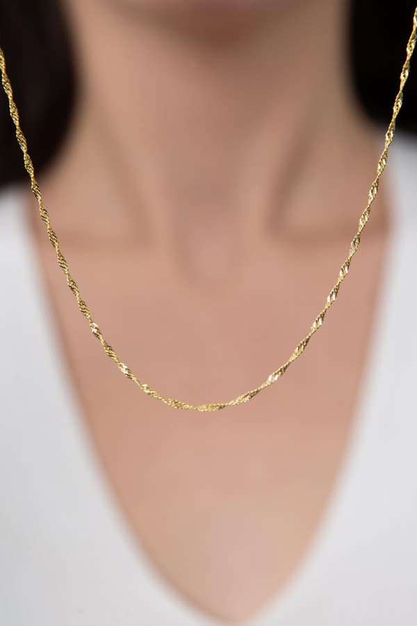 Silverhalsband ESK2152A