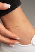 Miniatyrbilde 2 av 4: Sølv anklet ELKSLVR7105